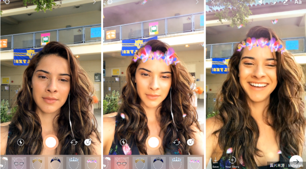 Instagram推出自拍濾鏡等新功能致敬Snapchat，產品負責人：產業就是這樣運作